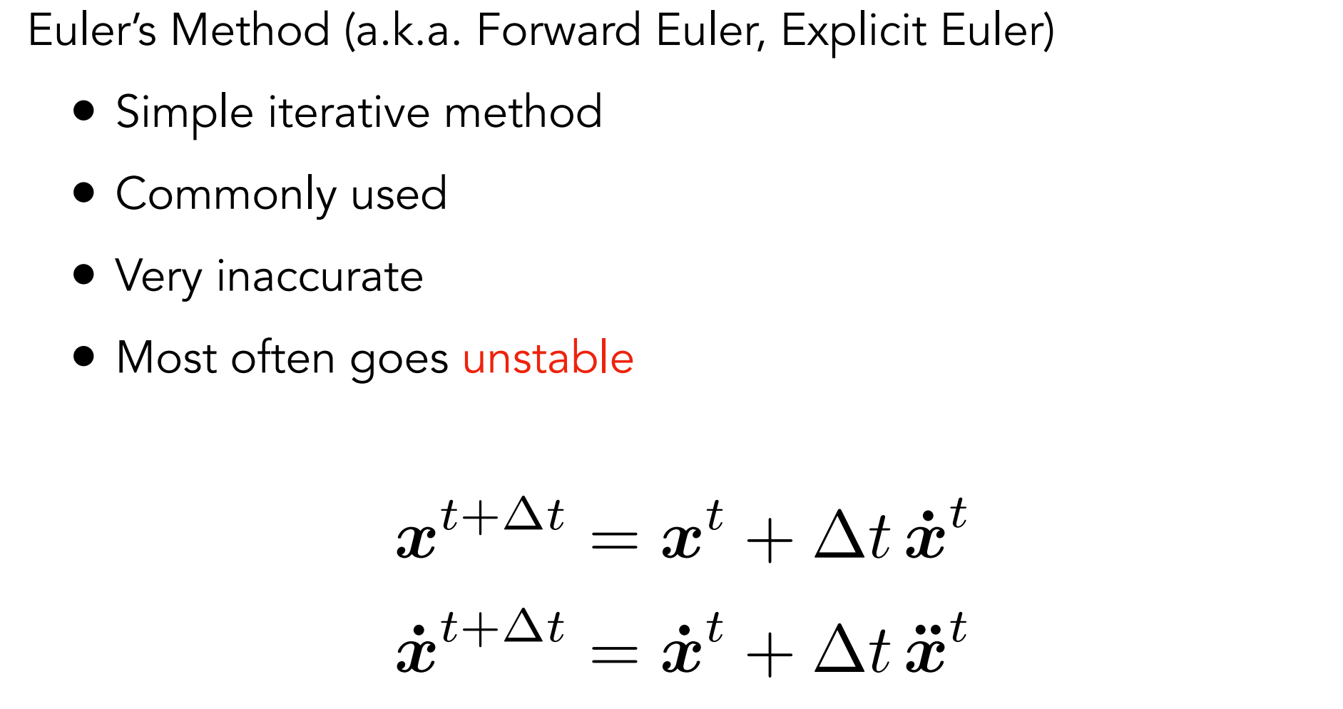 Euler’s Method